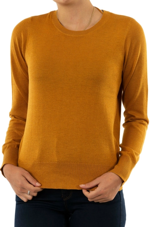 pull léger Veromoda felicity marron
