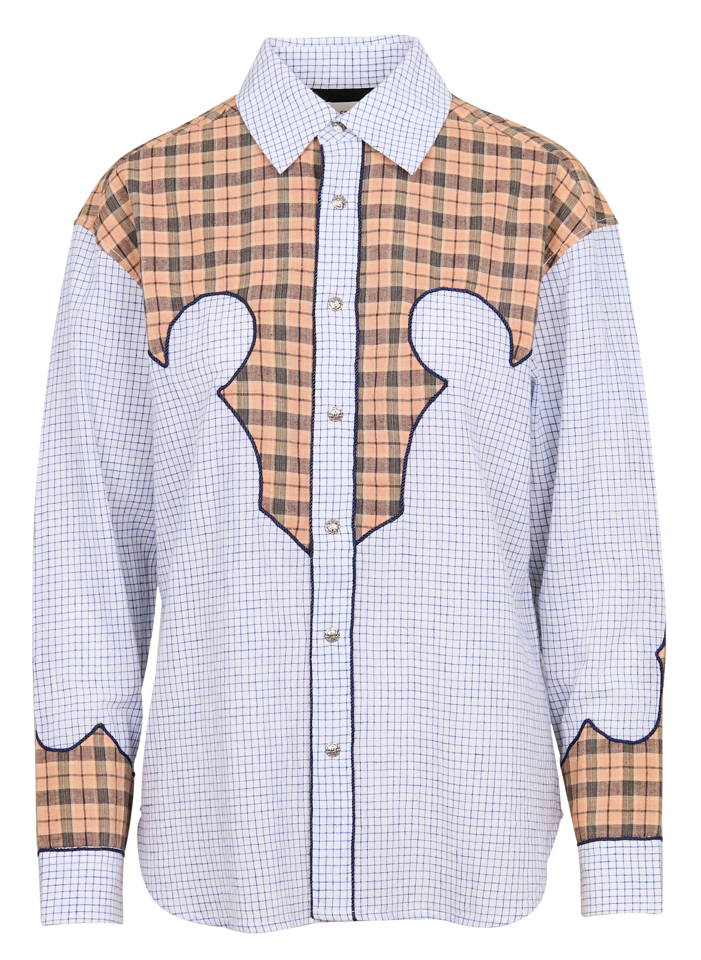 JOHN - Chemise à carreaux en coton | Rouge