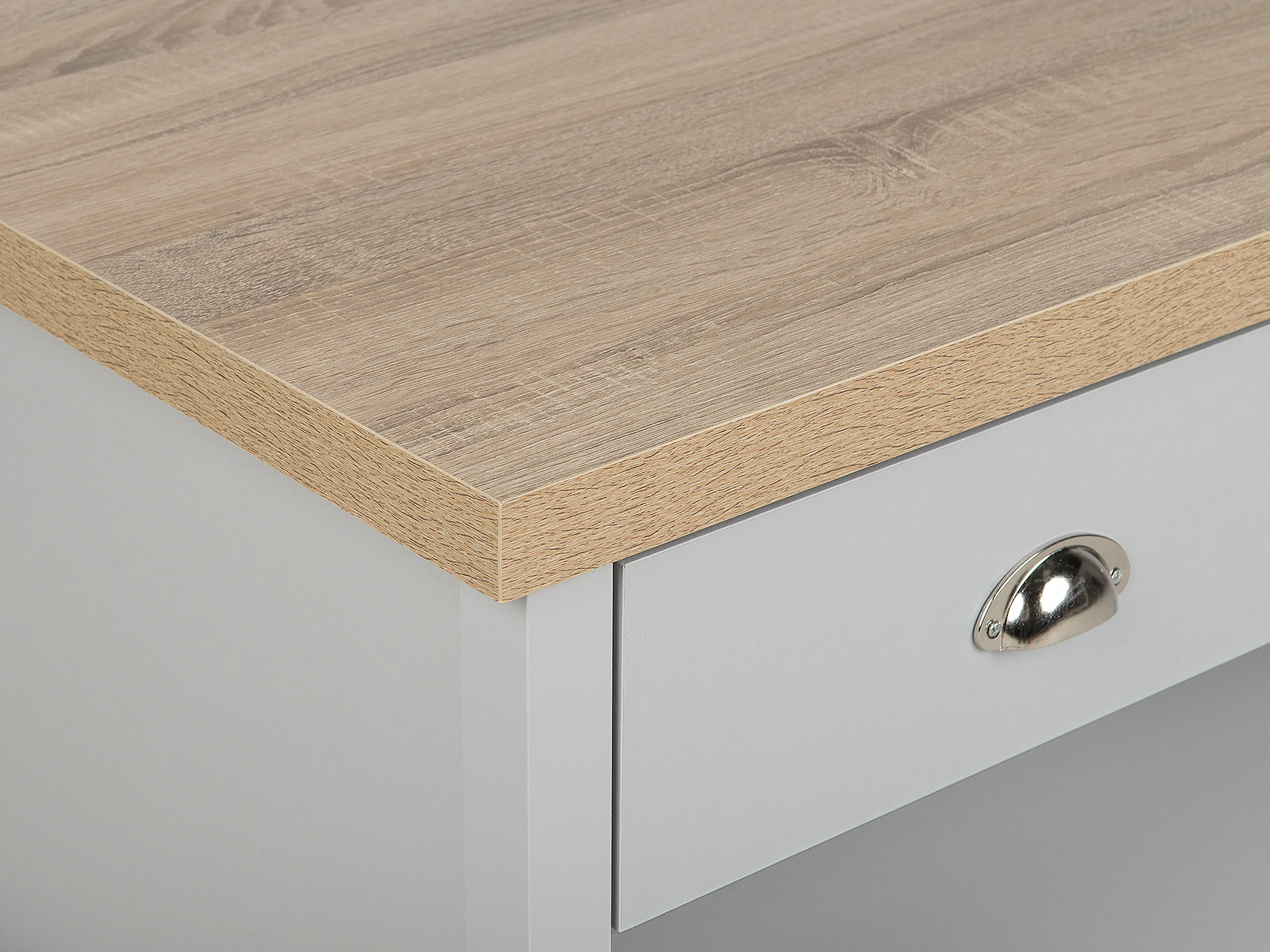 Salontafel CLIO Lichtgrijs met opbergruimte