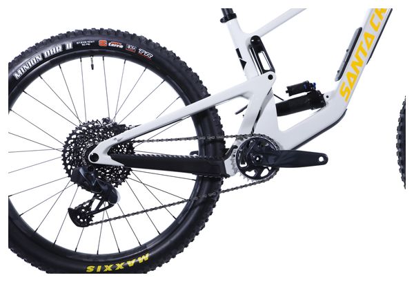 VTT Tout-Suspendu Santa Cruz Bronson 4.1 Sram GX AXS 12V MX (29/27.5'') Blanc