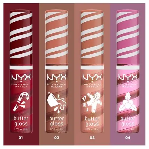 Holiday Collection Butter Gloss 04 Holly Berry Swirl