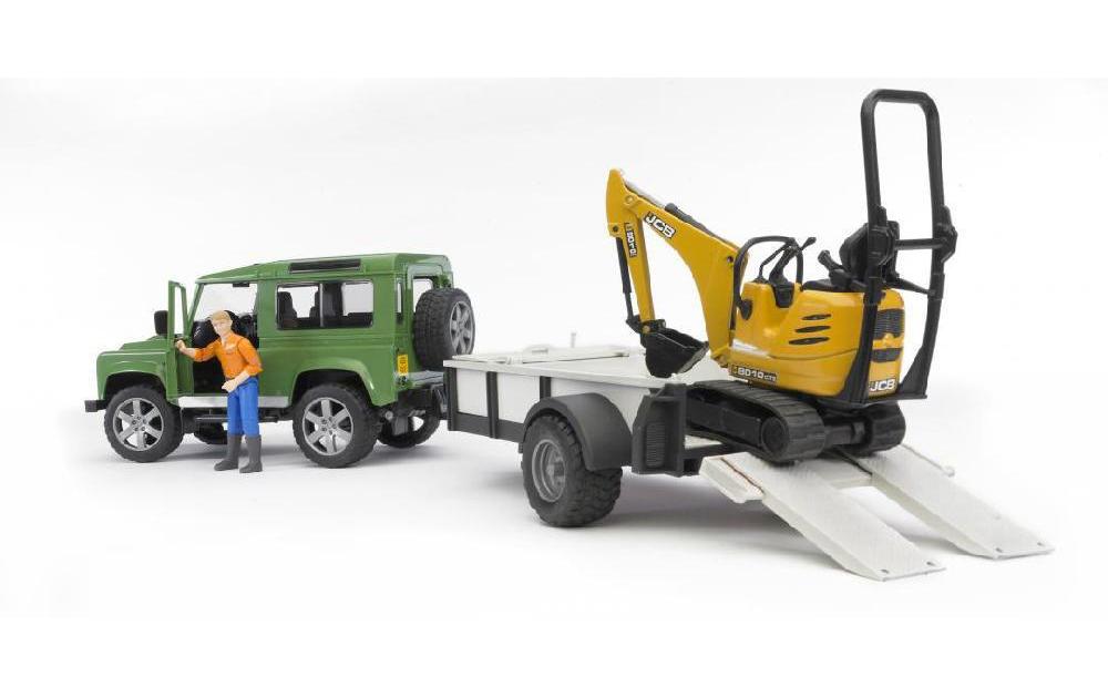 Off-Road Fahrzeug Land Rover DefenderProfi-Serie, Massstab 1:16