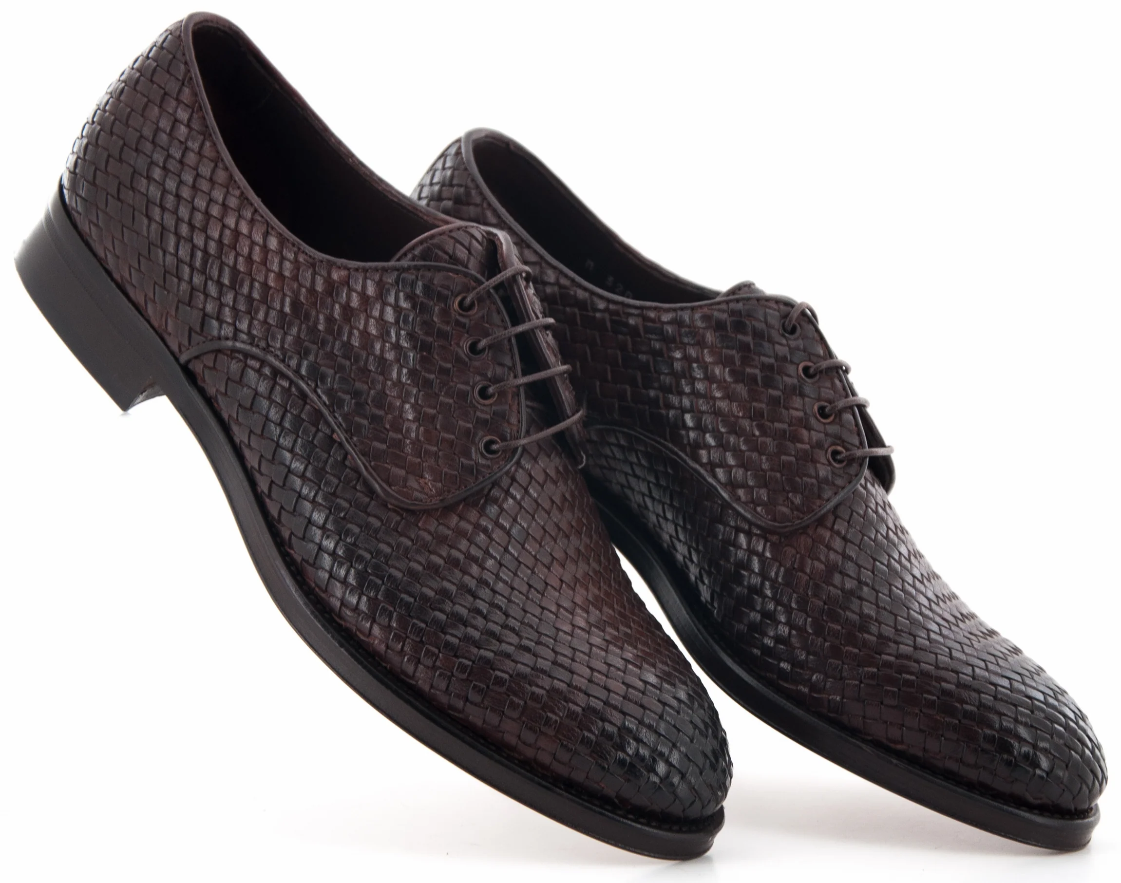 UPPER SHOES - M320 DERBY MARRON