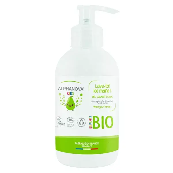 Sabonete Líquido Infantil Orgânico Alphanova com Aroma de Pera 250ml