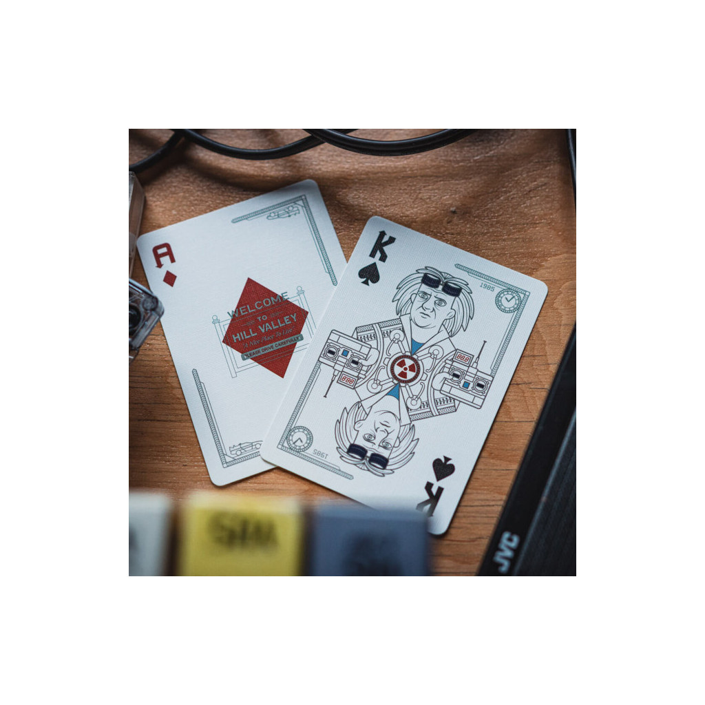 Cartes Bicycle Ultimates - Retour vers le Futur