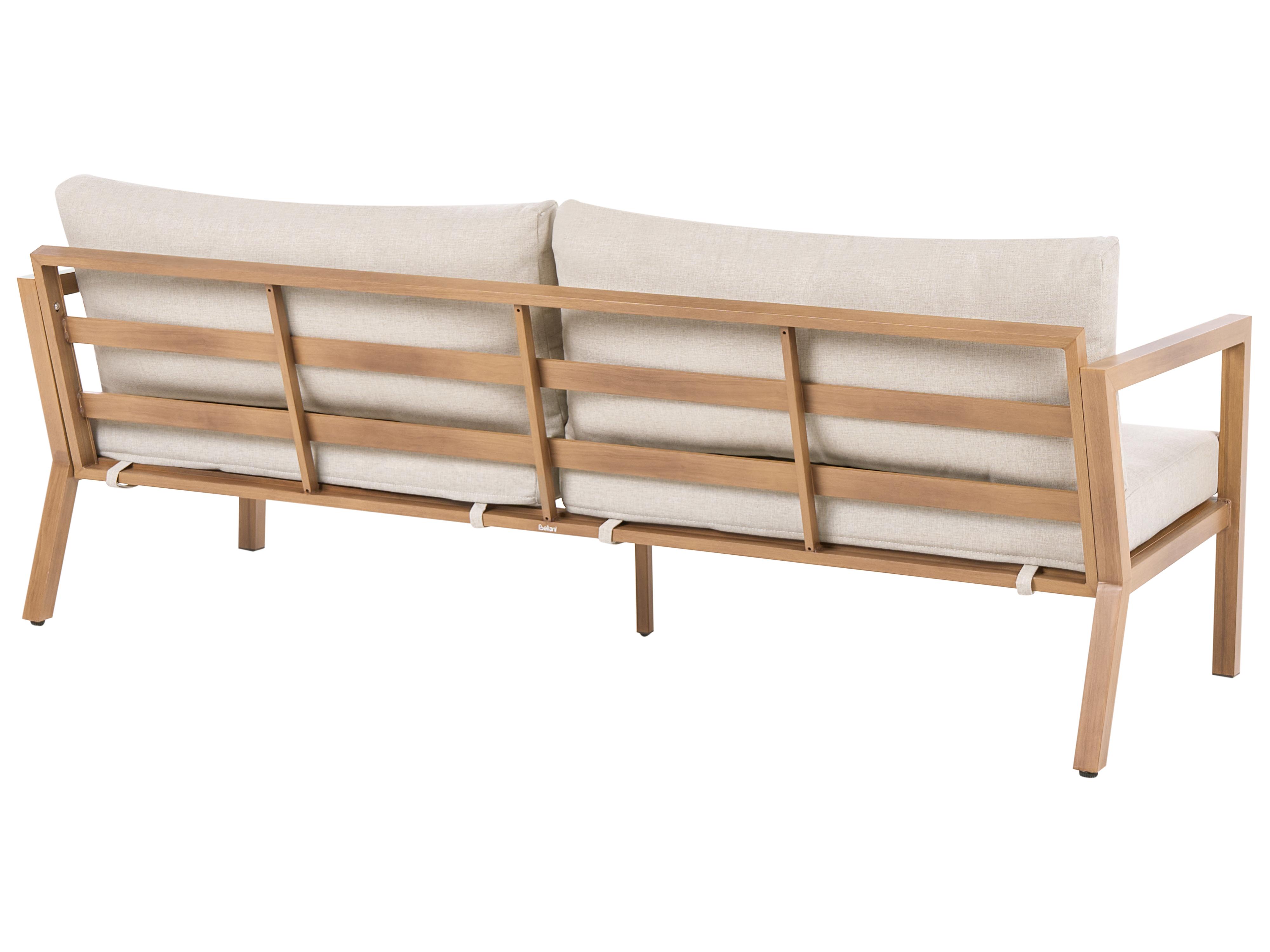 Loungeset met tafel 5-zits ONETA Metaal Lichtbruin