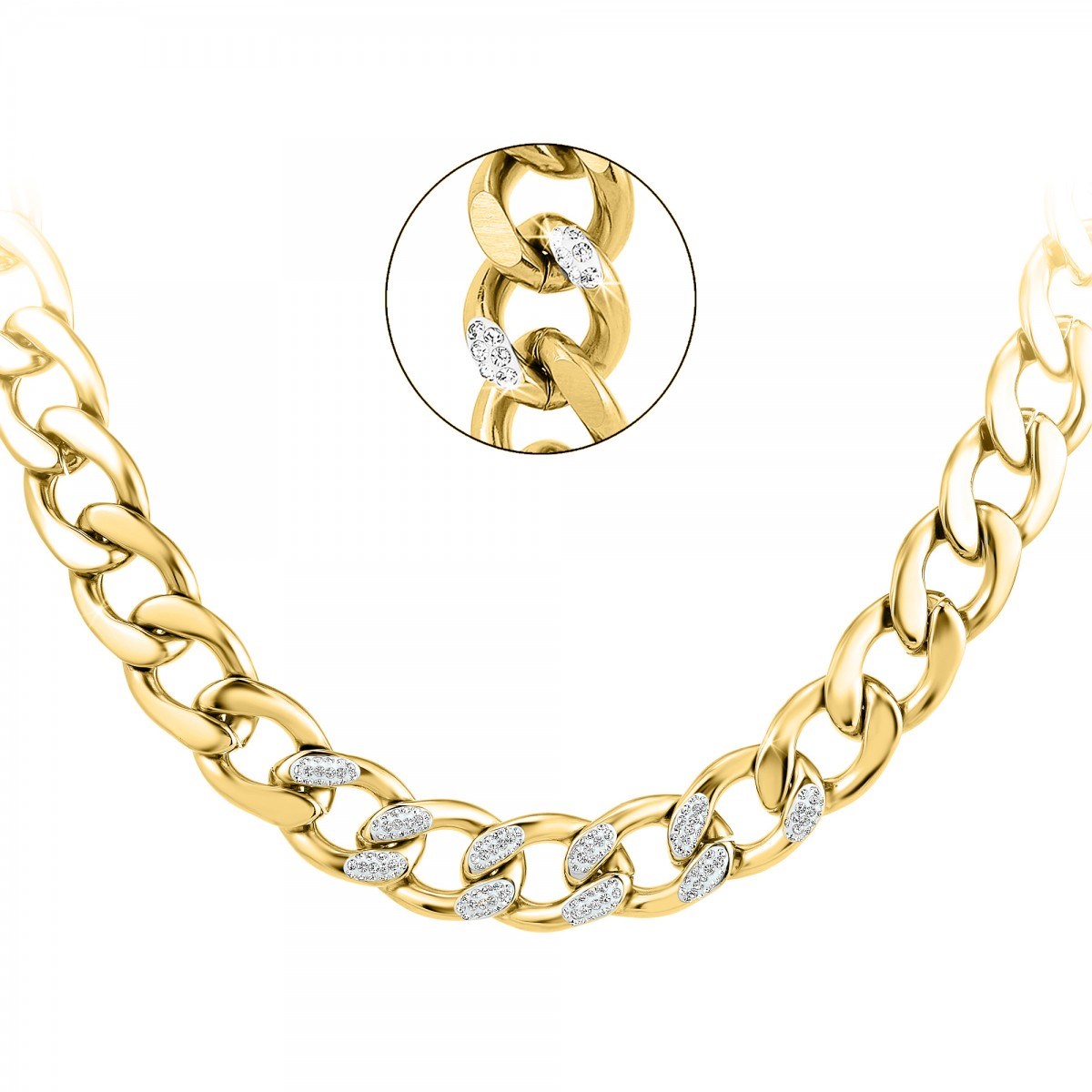 Collier SC Bohème orné de Cristaux scintillants