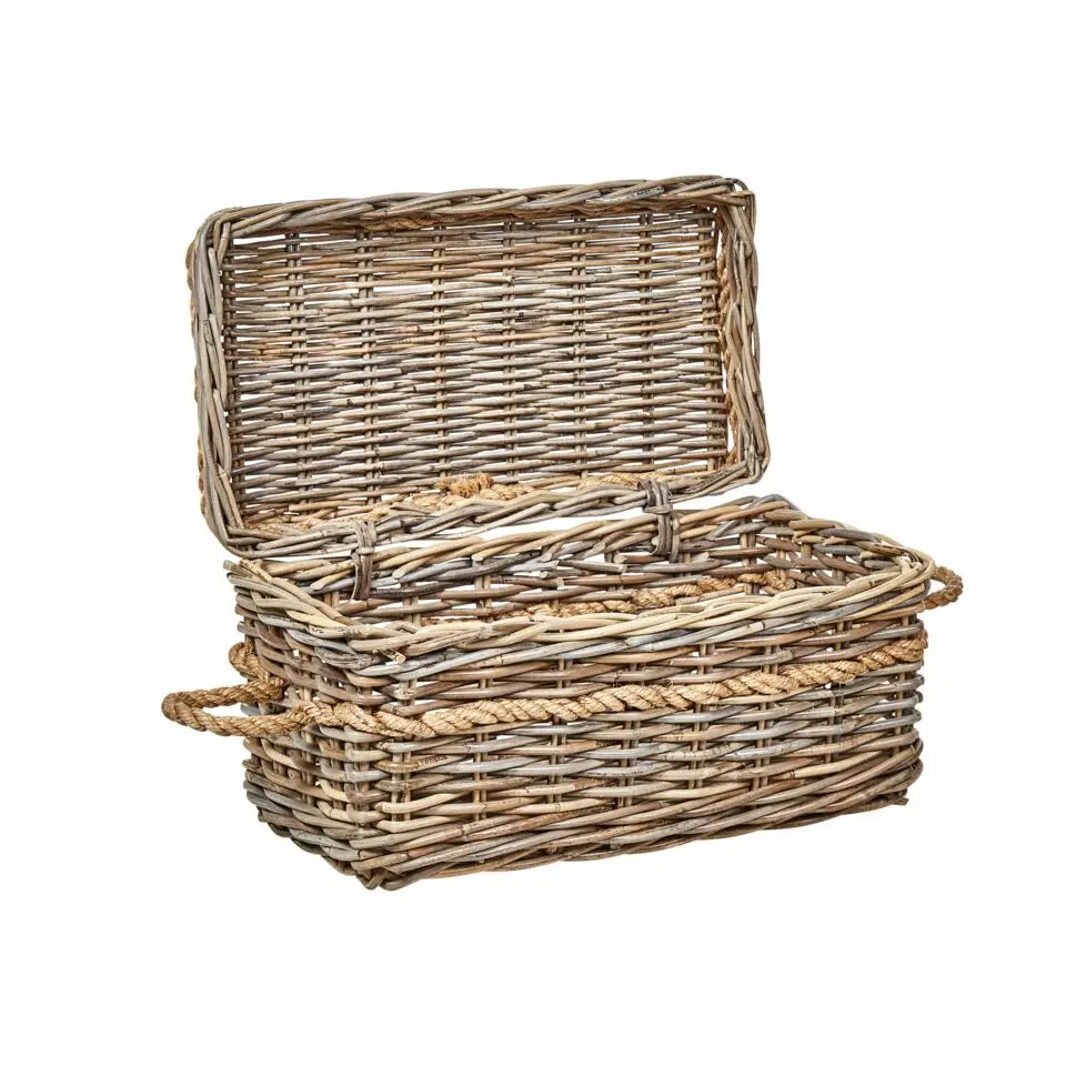 GERASA - Dozen set van 3 - Natuurlijk - Rotan