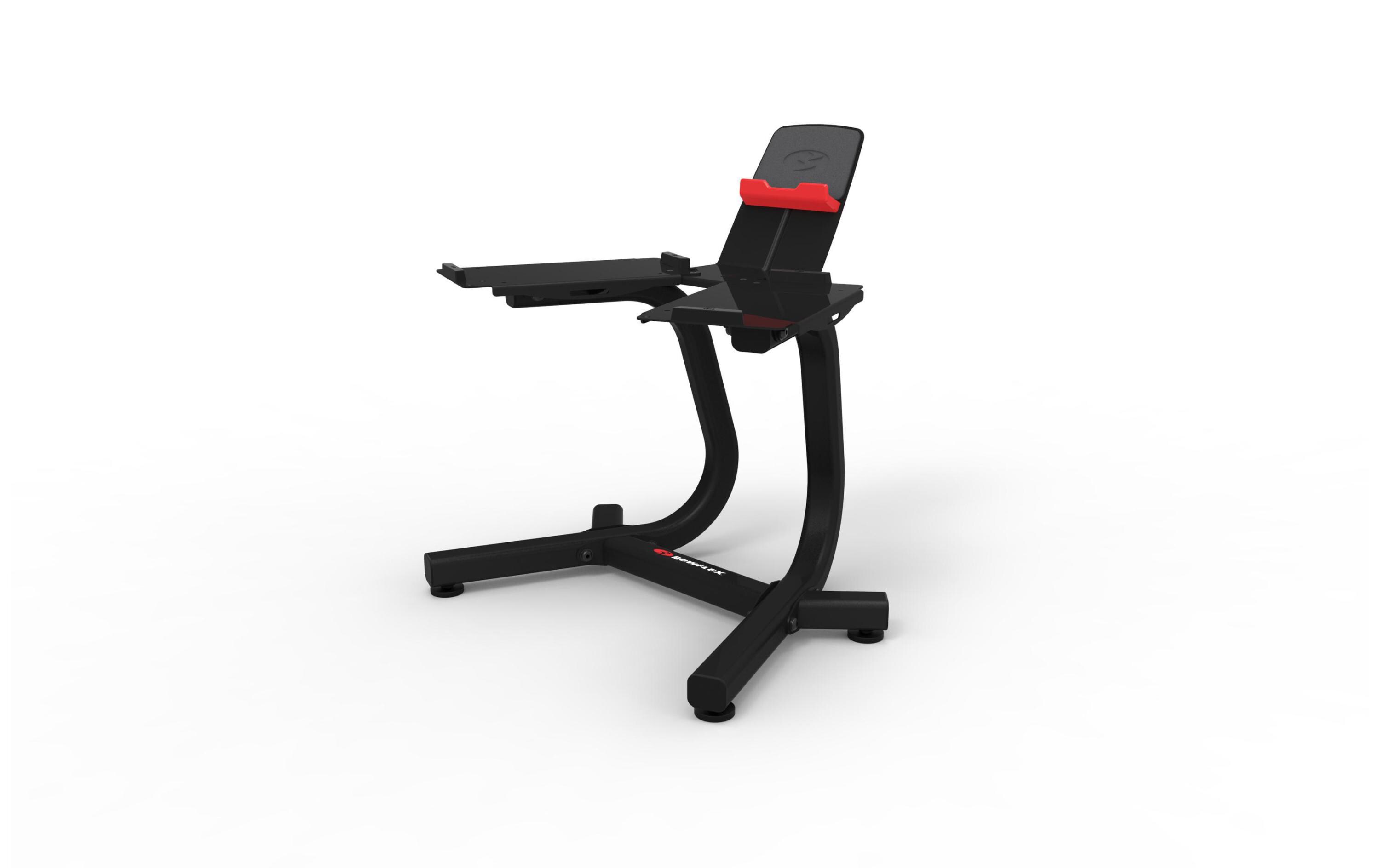 Hantelständer Selecttech mit Media Rack<br>Hantelständer