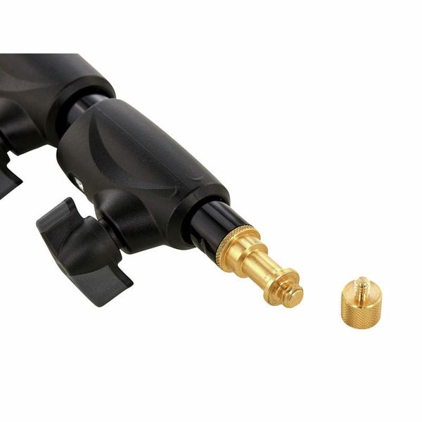 Manfrotto 1004BAC Aluminium Stativ 124-366cm schwarz