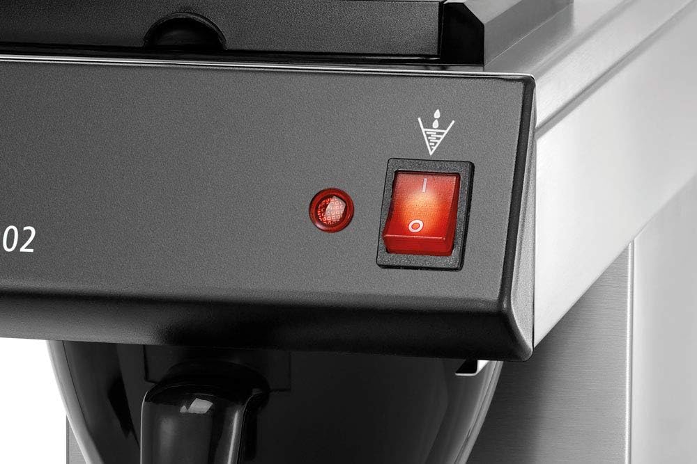 Kaffeemaschine Contessa 1002 + 500 Filter + 2. Kanne + Entkalker (neues Modell)