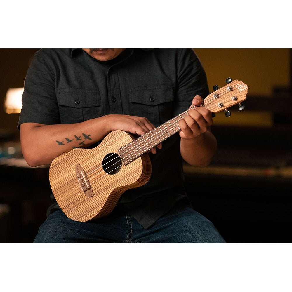 Ortega RFU11Z Timber Series Natural concert ukelele met gigbag