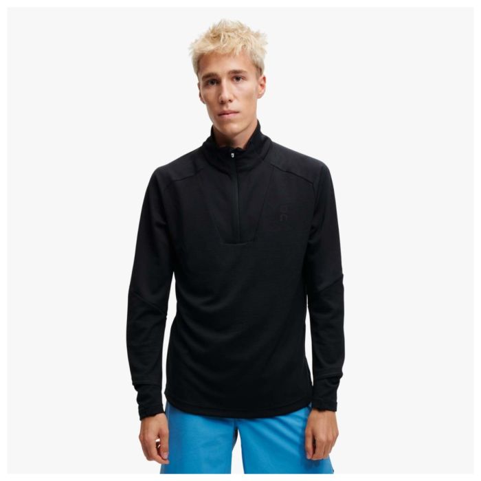 On Herre Mellemlag Climate Midlayer Shirt Sort