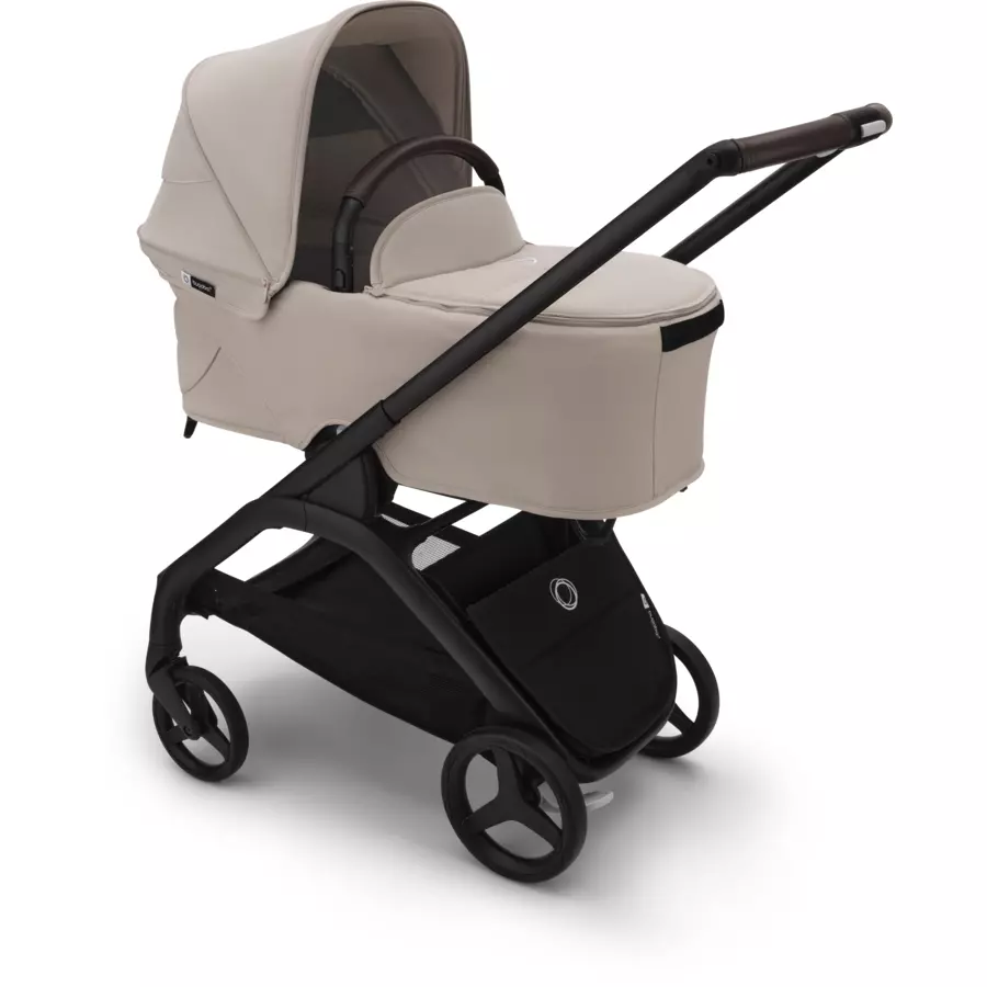 bugaboo Kinderwagen Dragonfly Complete Black Desert Taupe