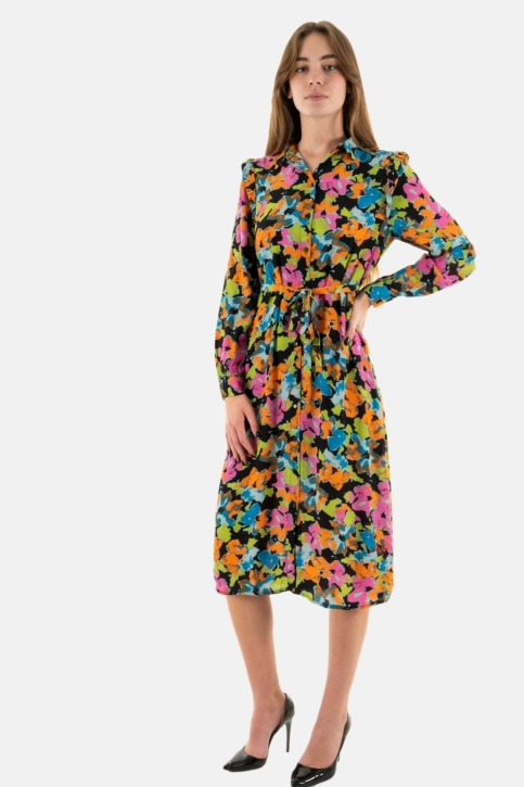 robe ichi gavana 202740 big multi flower aop