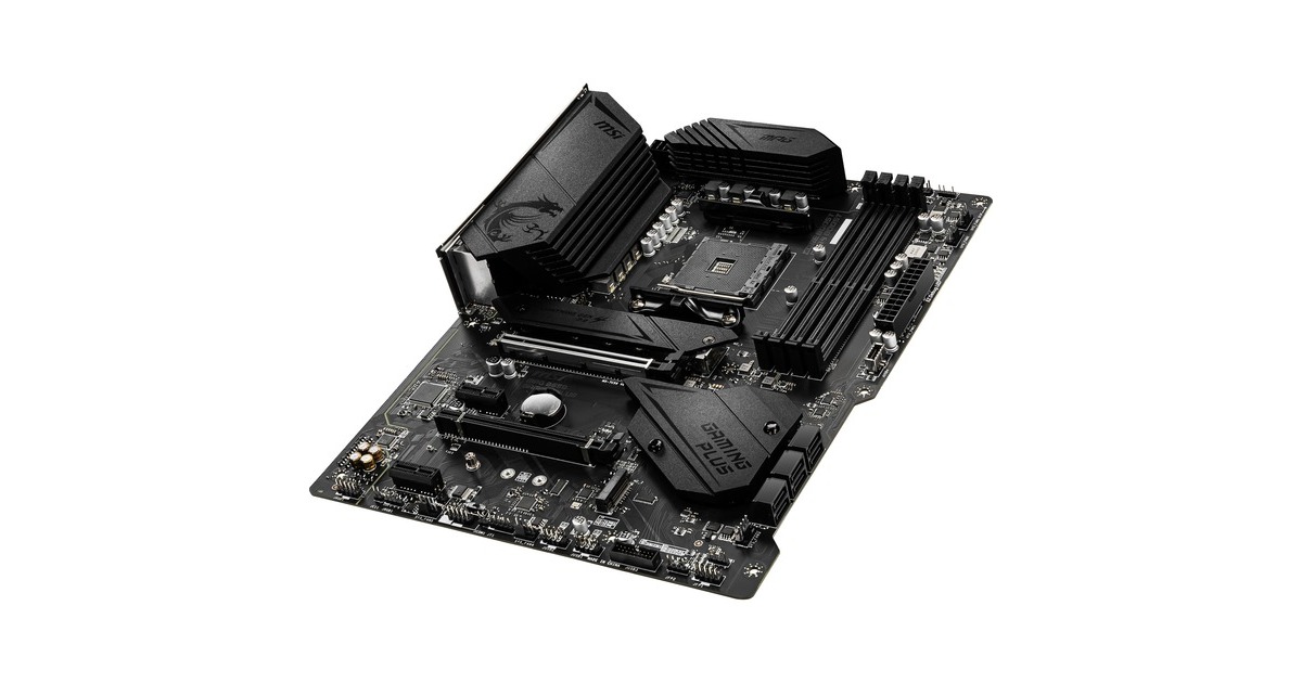 MSIMPG B550 GAMING PLUS socket AM4 moederbord  (Zwart, RAID, Gb-LAN, Sound, ATX)