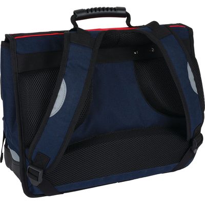 Cartable Deeluxe Primaire - 41 cm - 2 compartiments - marine chine - Oberthur