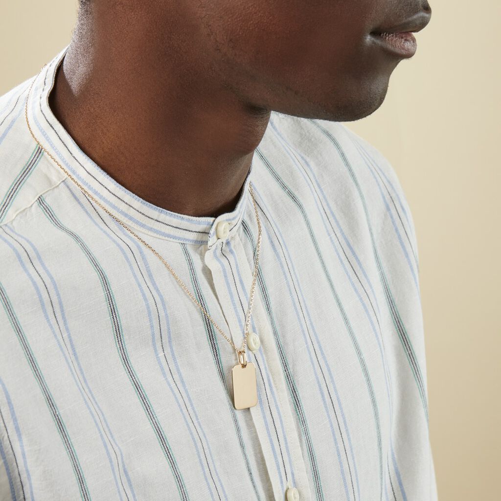 Collier Plaqué Or Jaune Idiattis