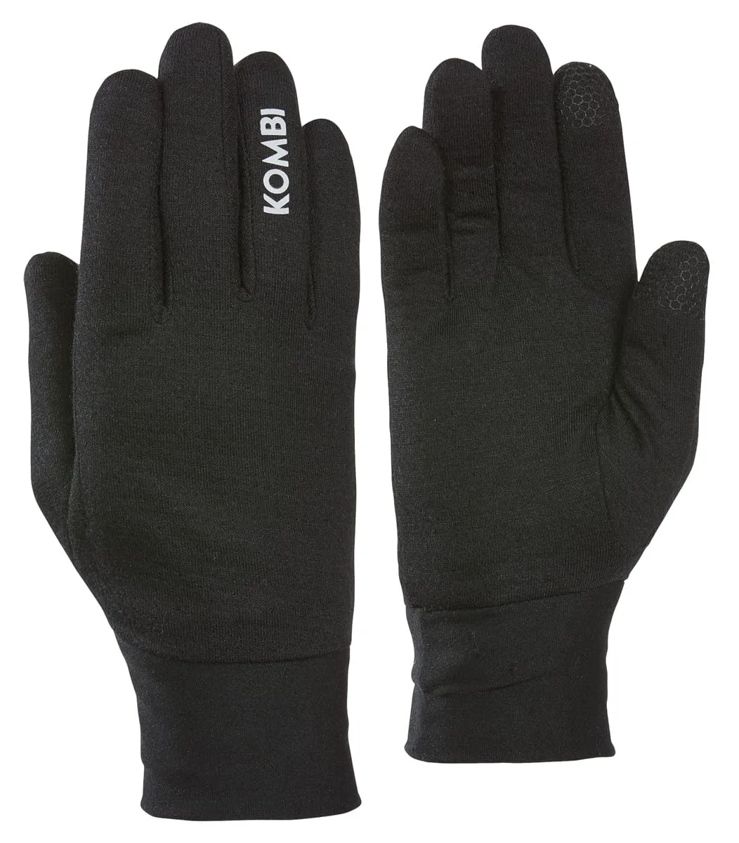 Kombi Kids' P2 Merino Blend Liner Black
