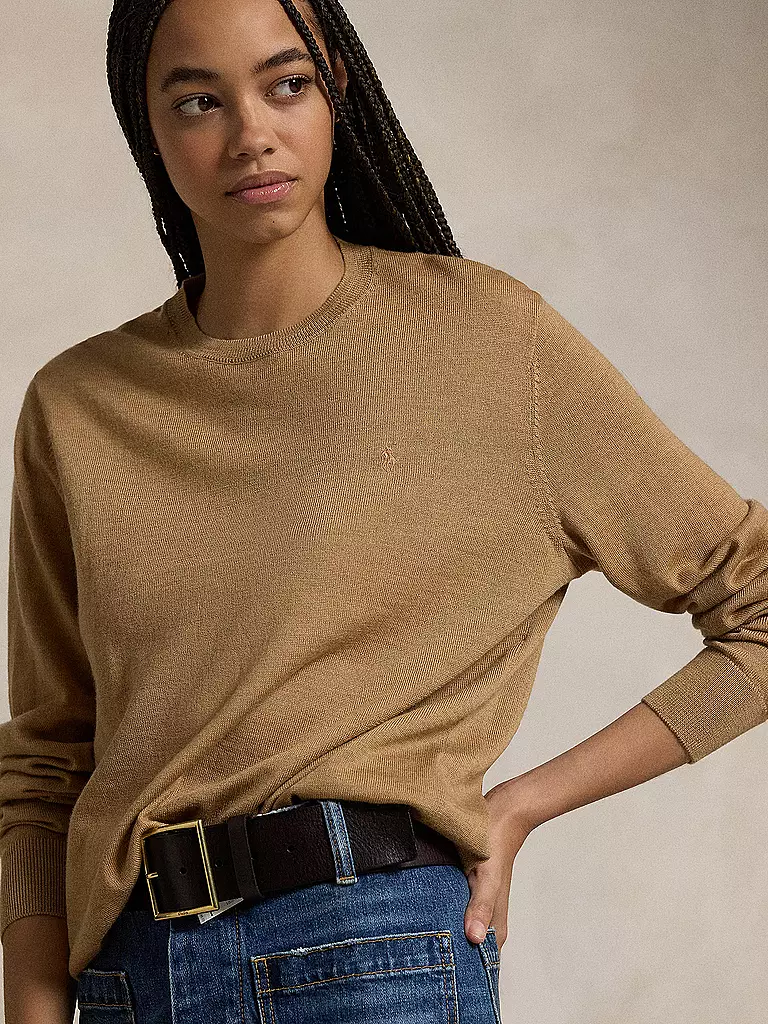 POLO RALPH LAUREN Pullover camel