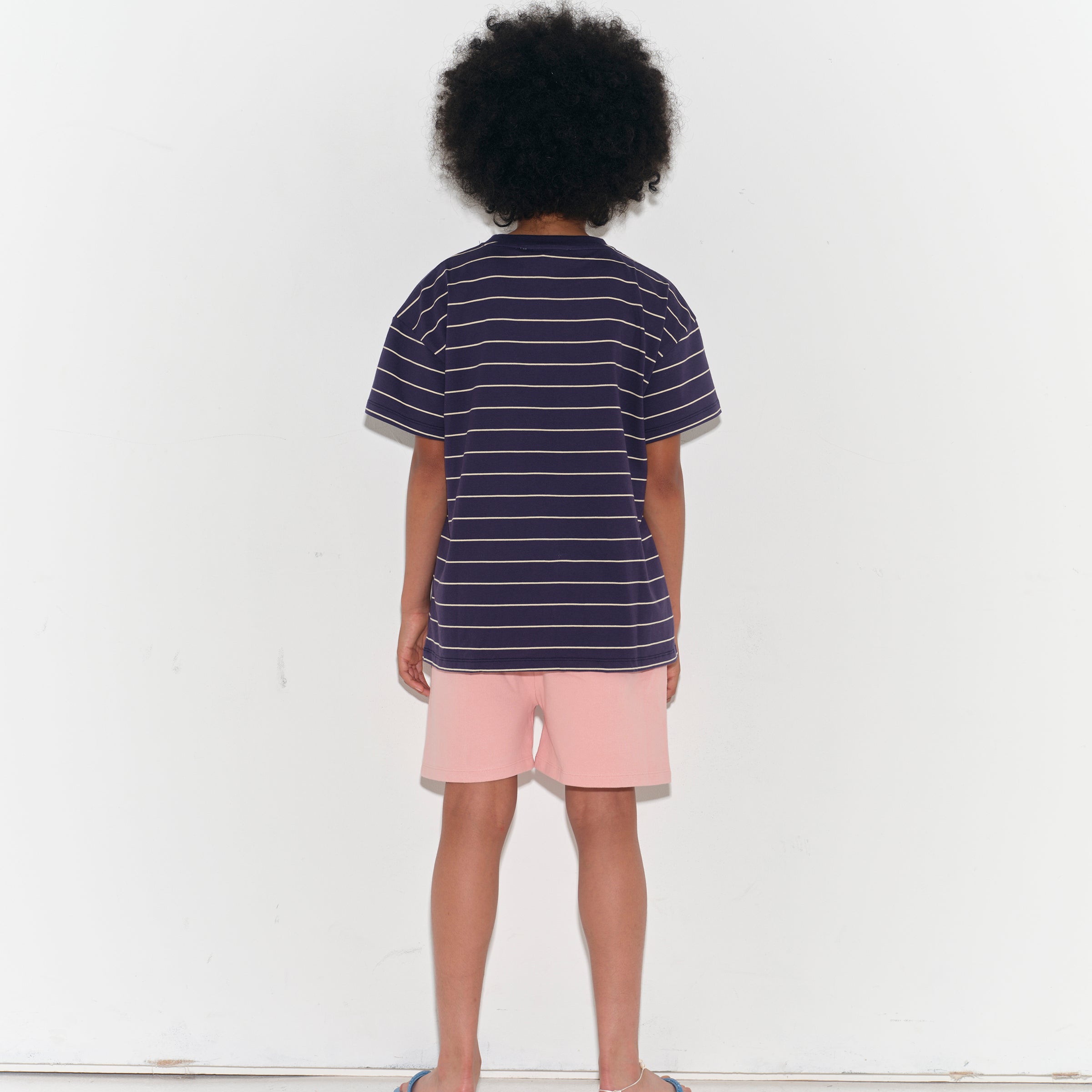 T-Shirt Peacoat Stripe Jersey