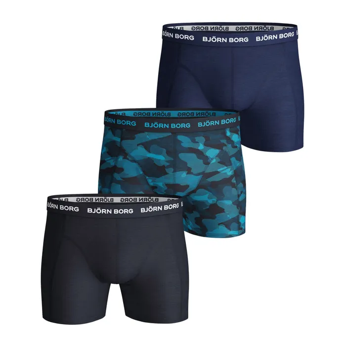 Bjorn Borg Björn Borg Cotton Stretch Boxershorts Heren (3-pack)