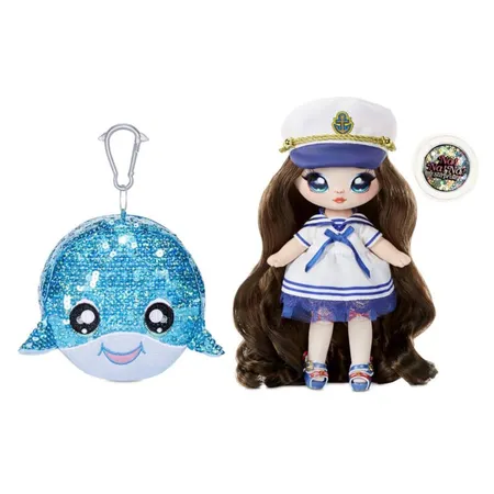 MGA Entertainment Na! Na! Na! Surprise 2-in-1 Pom Doll Sparkle Series for PDQ