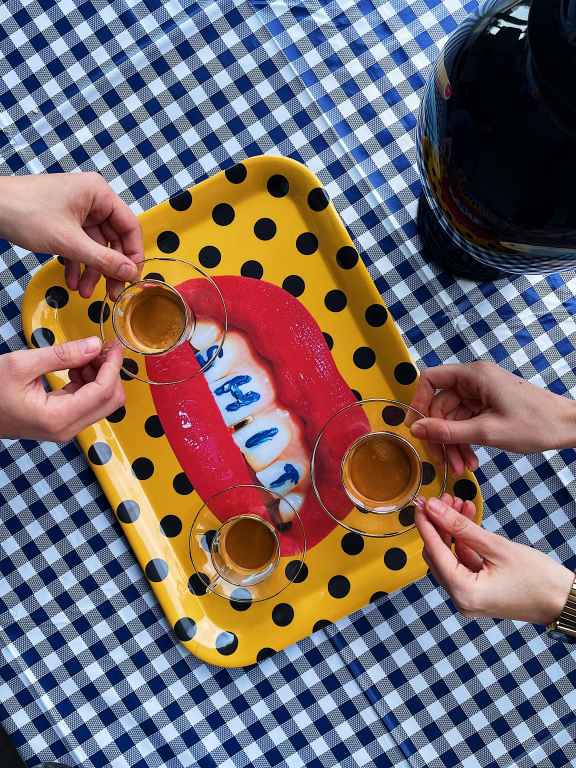 Seletti Toiletpaper dienblad Sea Girl
