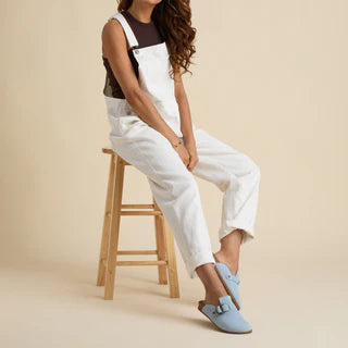 Vista Serenity Dusty Blue Suede