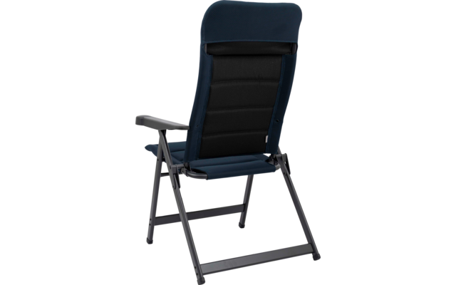 Crespo AP/237-ADS-84 Campingstuhl mit 7-fach verstellbarer Rückenlehne dunkelblau
