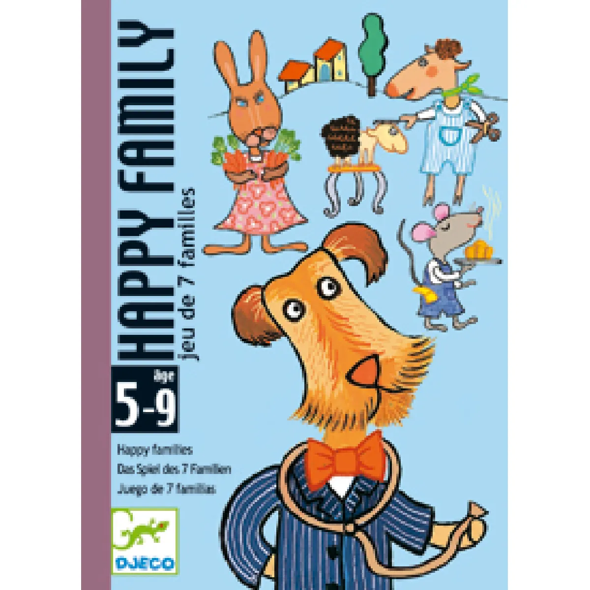 Djeco Happy Family Jeu 7 Familles