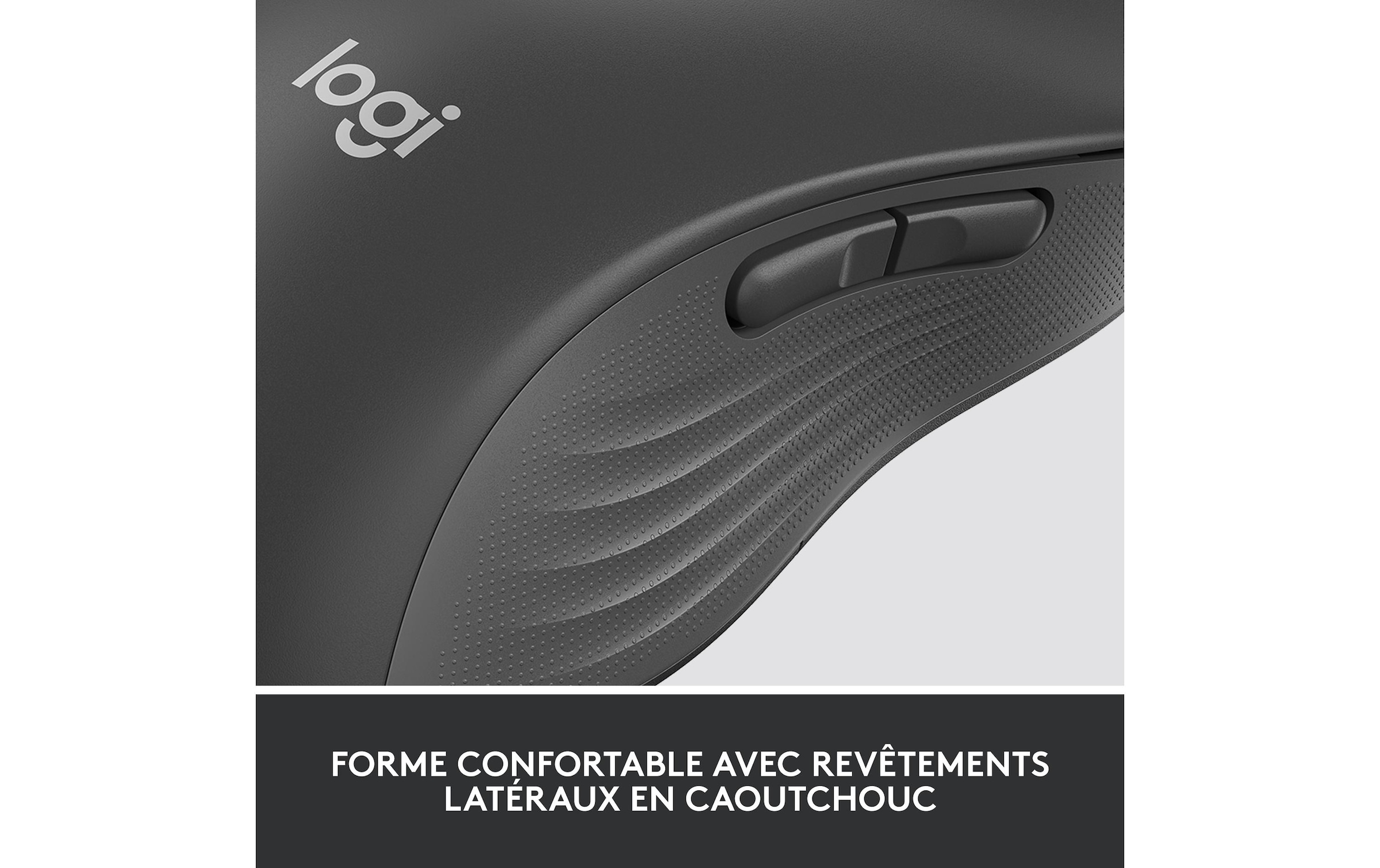 Logitech Maus »Signature M650 L left Graphite« kabellos