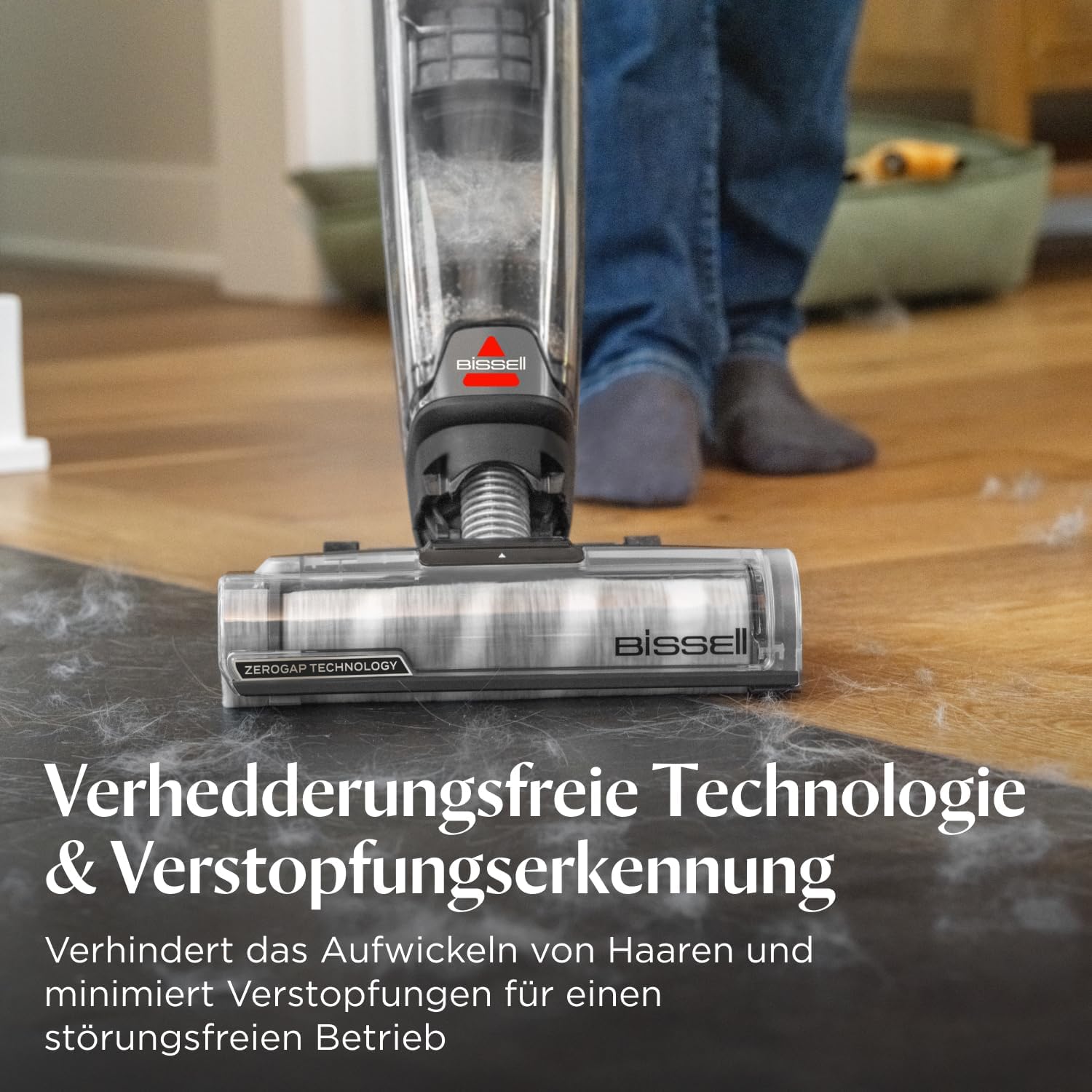 Bissell CrossWave OmniForce Edge, Kabelloser Nass Trockensauger, Saugen & Wischen in Einem oder nur Saugen Modus, Nasssauger mit ZeroGap-Technologie, Waschsauger, 240m² Mehrflächenreinigung, 4017N