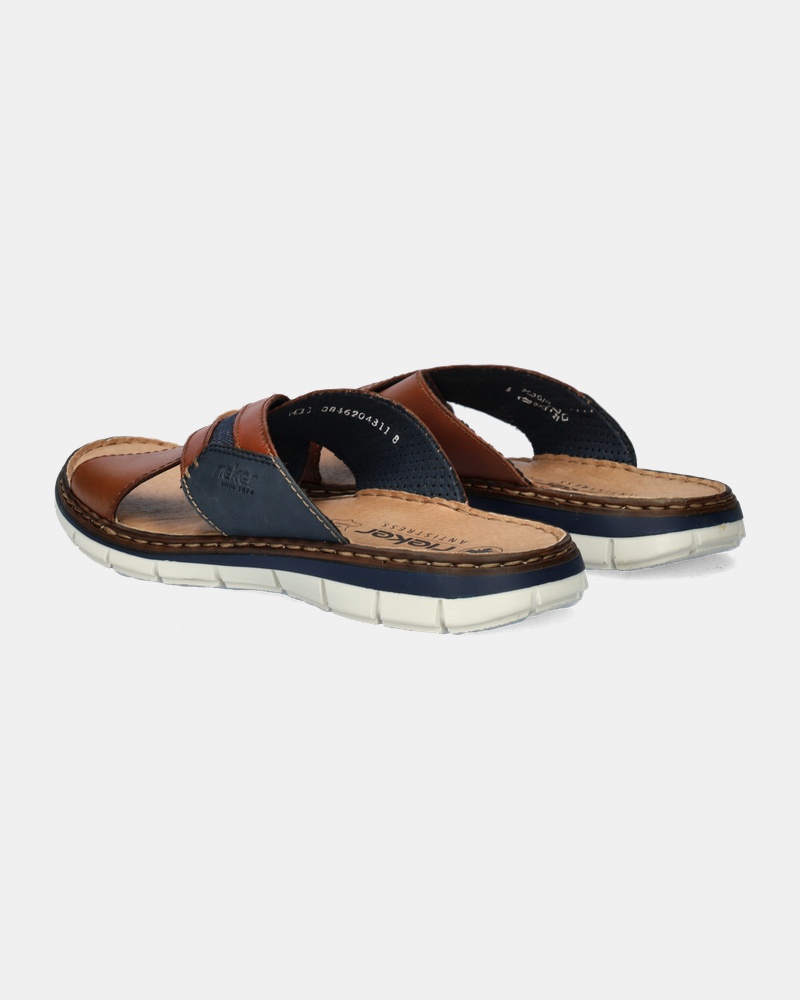 Rieker Slippers  - cognac