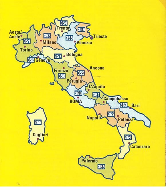 MICHELIN - 358 TOSCANA 1 200 000