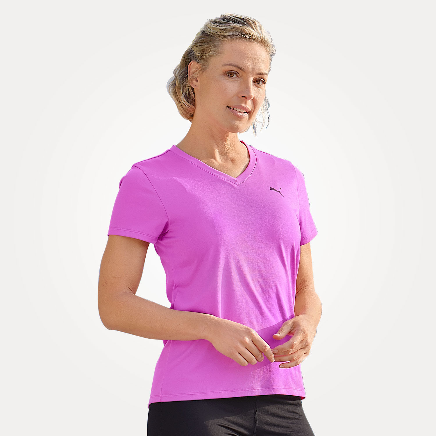Puma Essential V-Neck T-Shirt