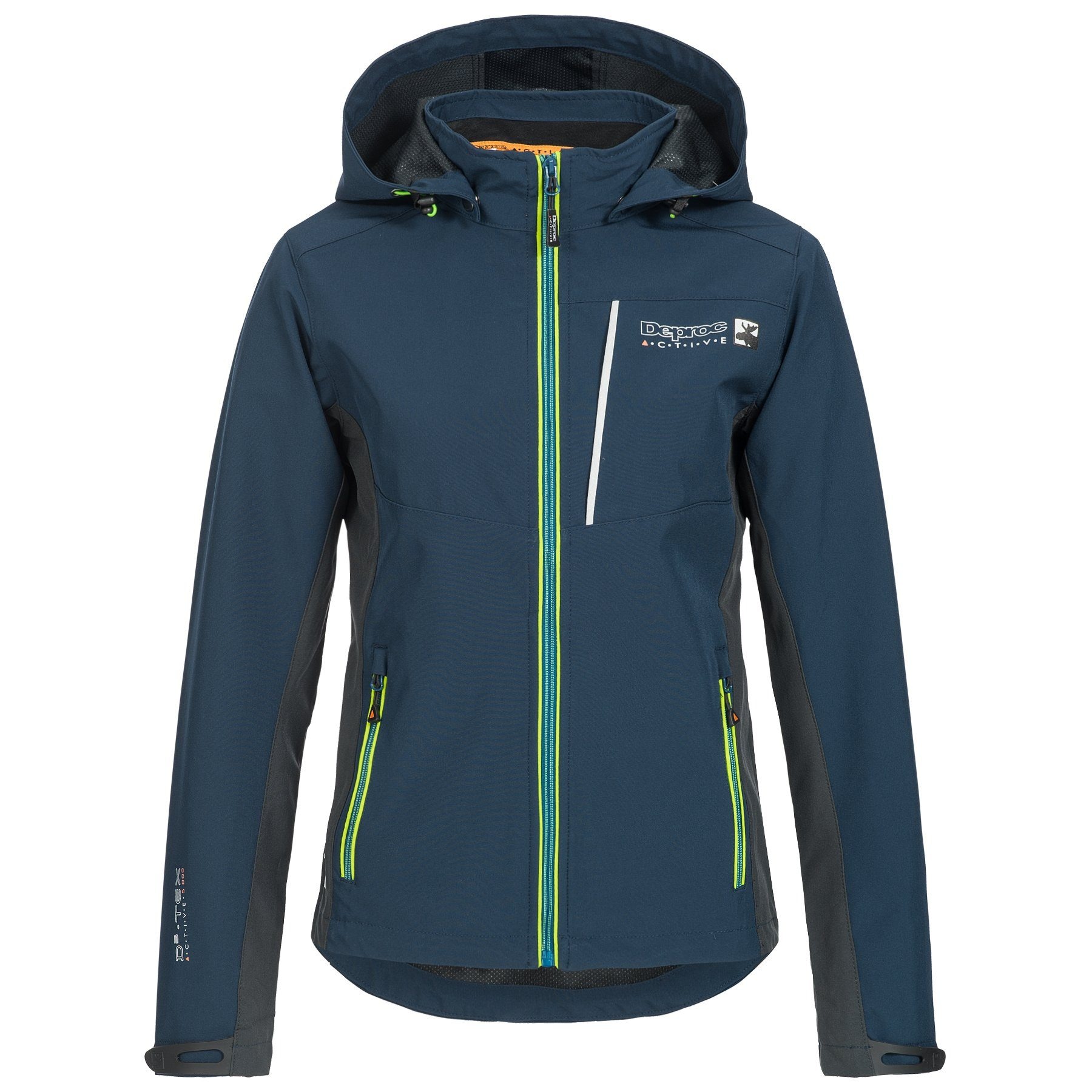 DEPROC Active Softshelljacke »NUNAVUT WOMEN« auch in Grossen Grössen erhältlich
