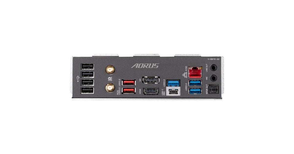 GIGABYTEZ790 AORUS ELITE AX socket 1700 moederbord  (Zwart, RAID, 2,5Gb-LAN, WLAN, BT, Sound, ATX)
