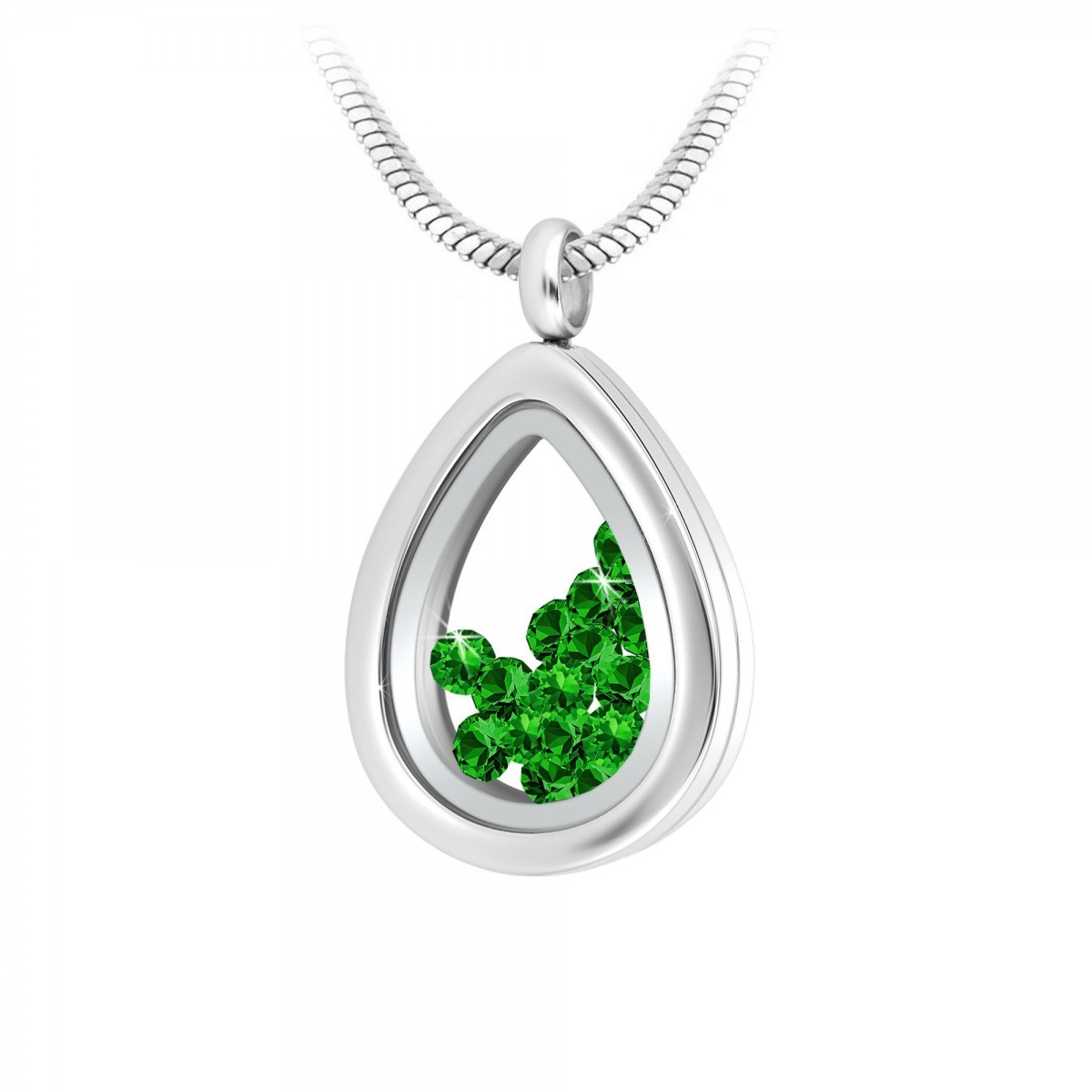 Collier SC Crystal orné de Cristaux scintillants