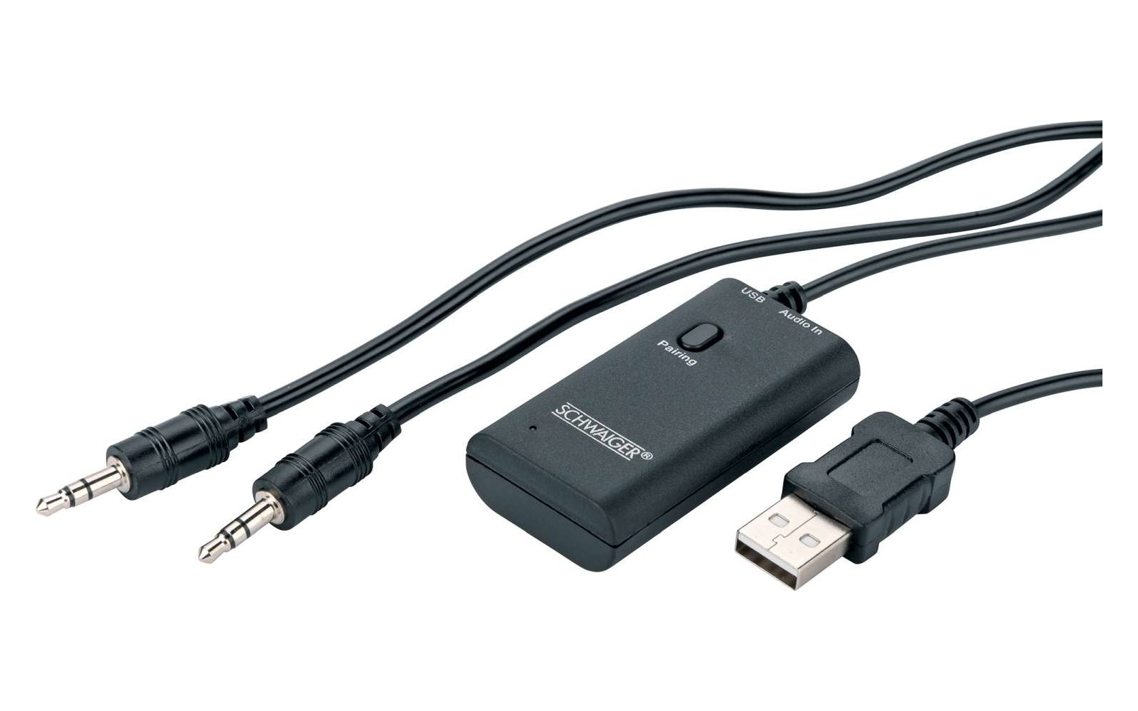 Schwaiger Bluetooth Stereo Adapter schwarz