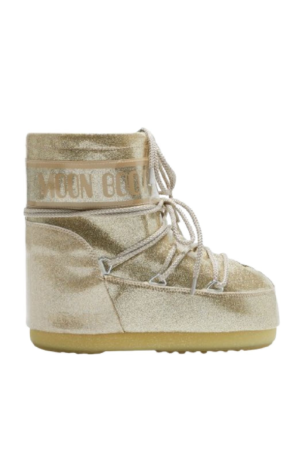 Moon Boot Mb Icon Low Glitter b002 gold