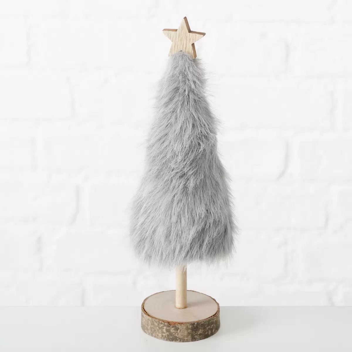 Baum Yeti braun,creme,grau