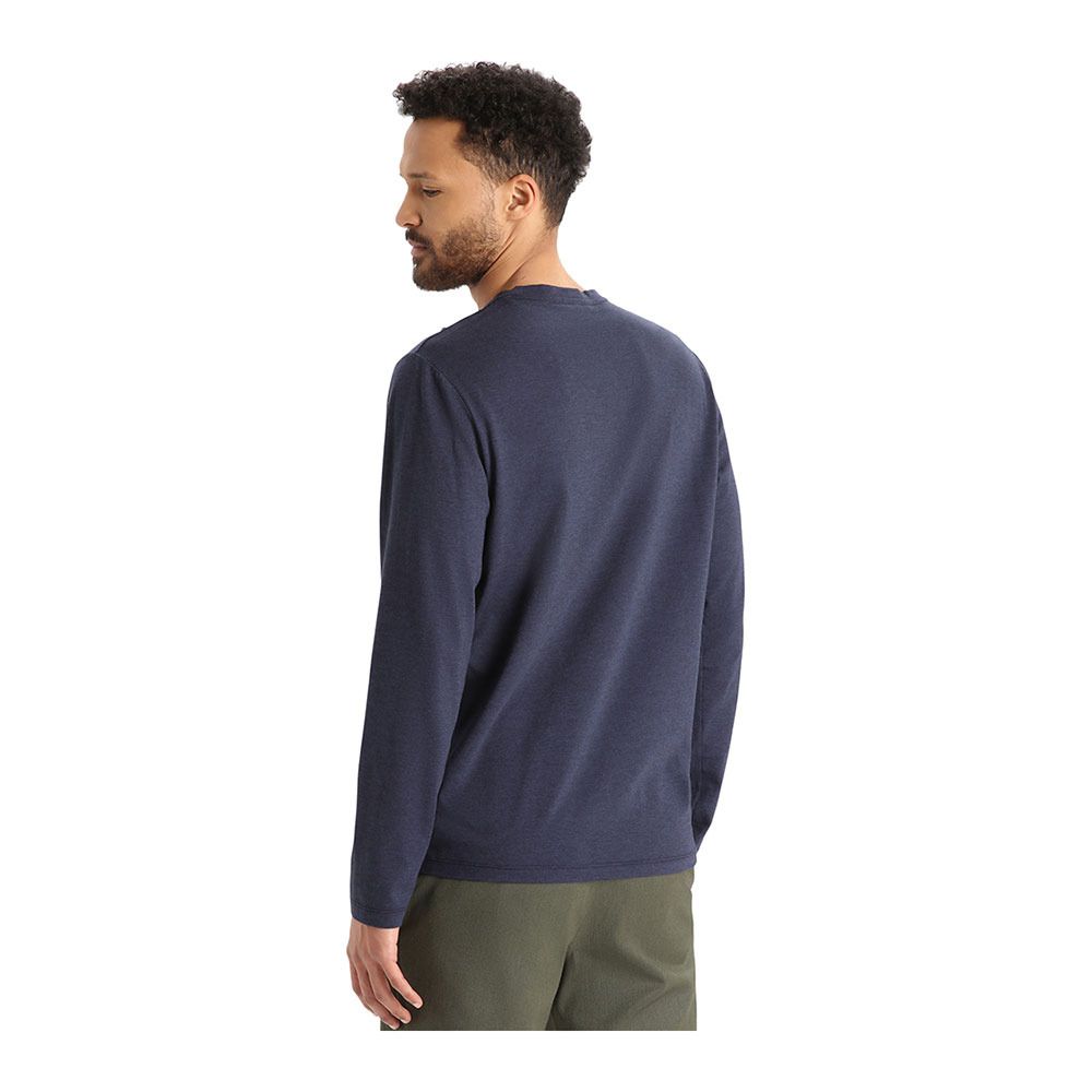 Icebreaker CENTRAL CLASSIC - Tee-shirt Homme midnight navy