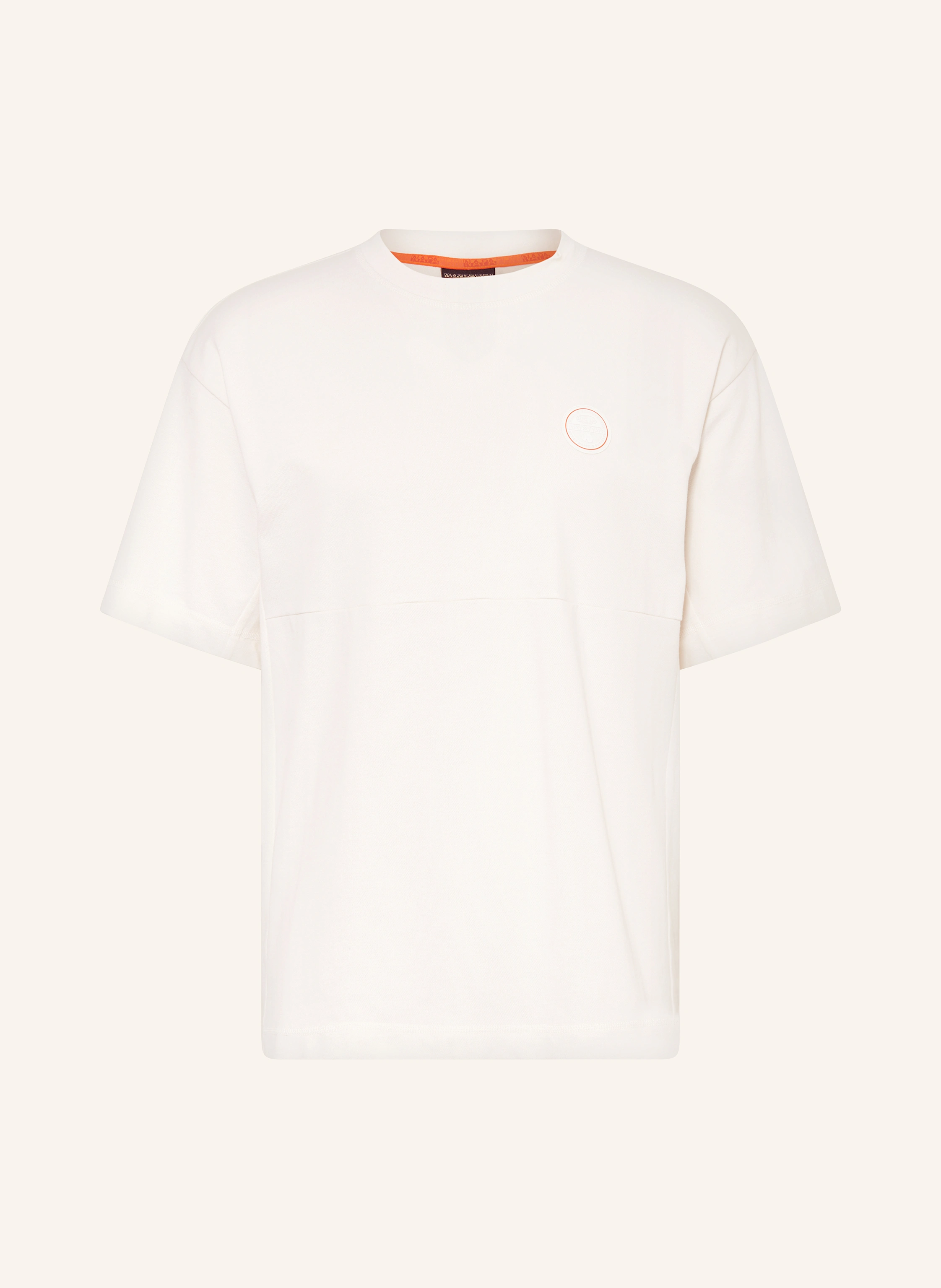 NAPAPIJRI T-Shirt ANGHIARI aus Piqué