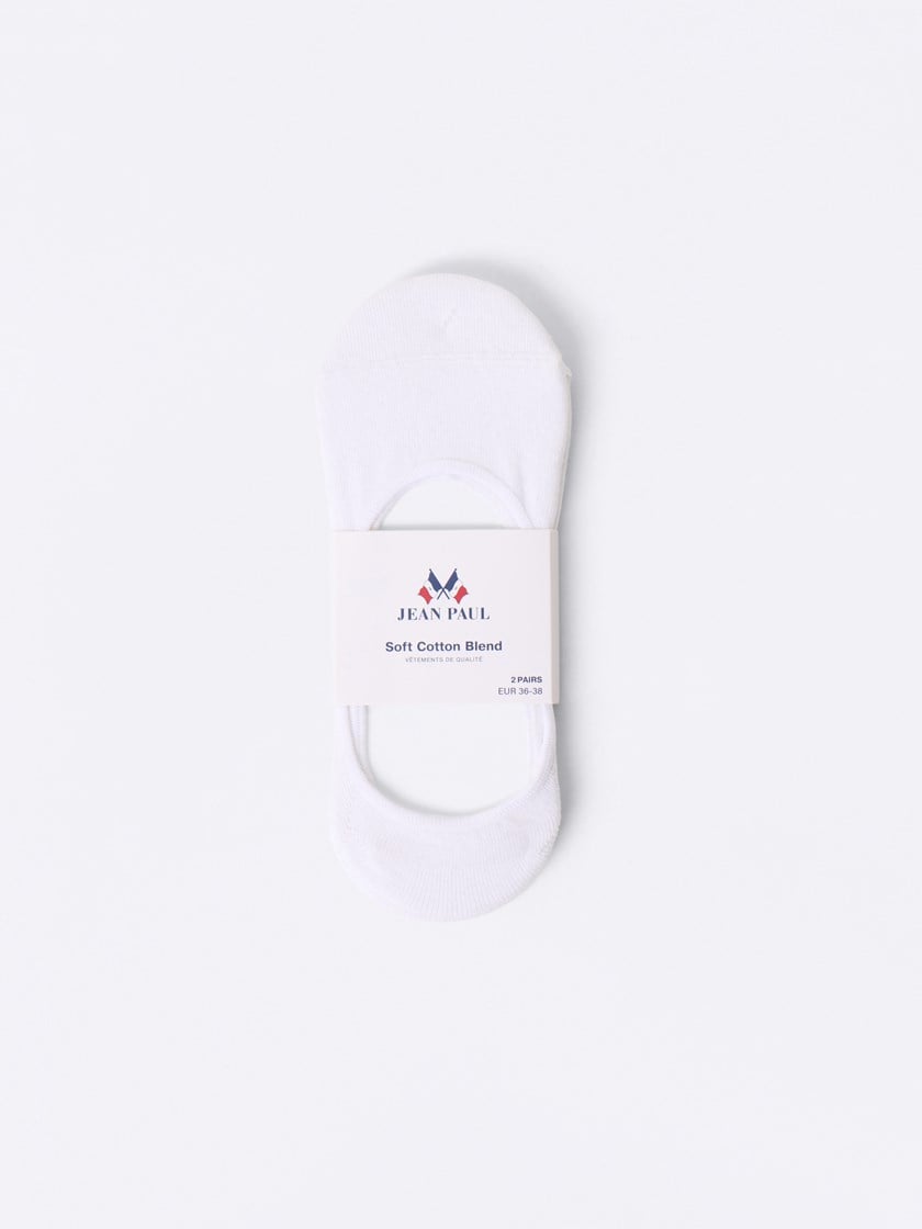 2 pk step-in-sokker Bright White