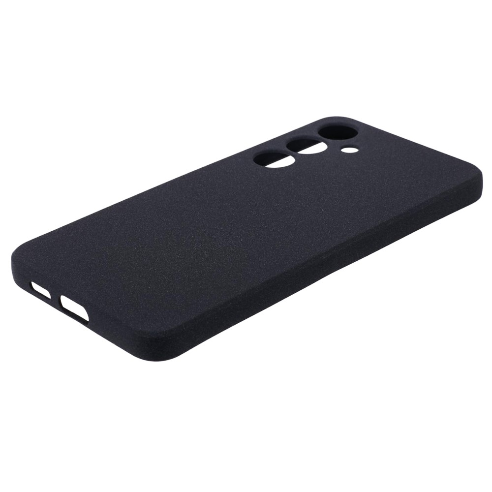 Samsung Galaxy S24  Plus Gummi Case Hülle mit Kameraschutz - Schwarz