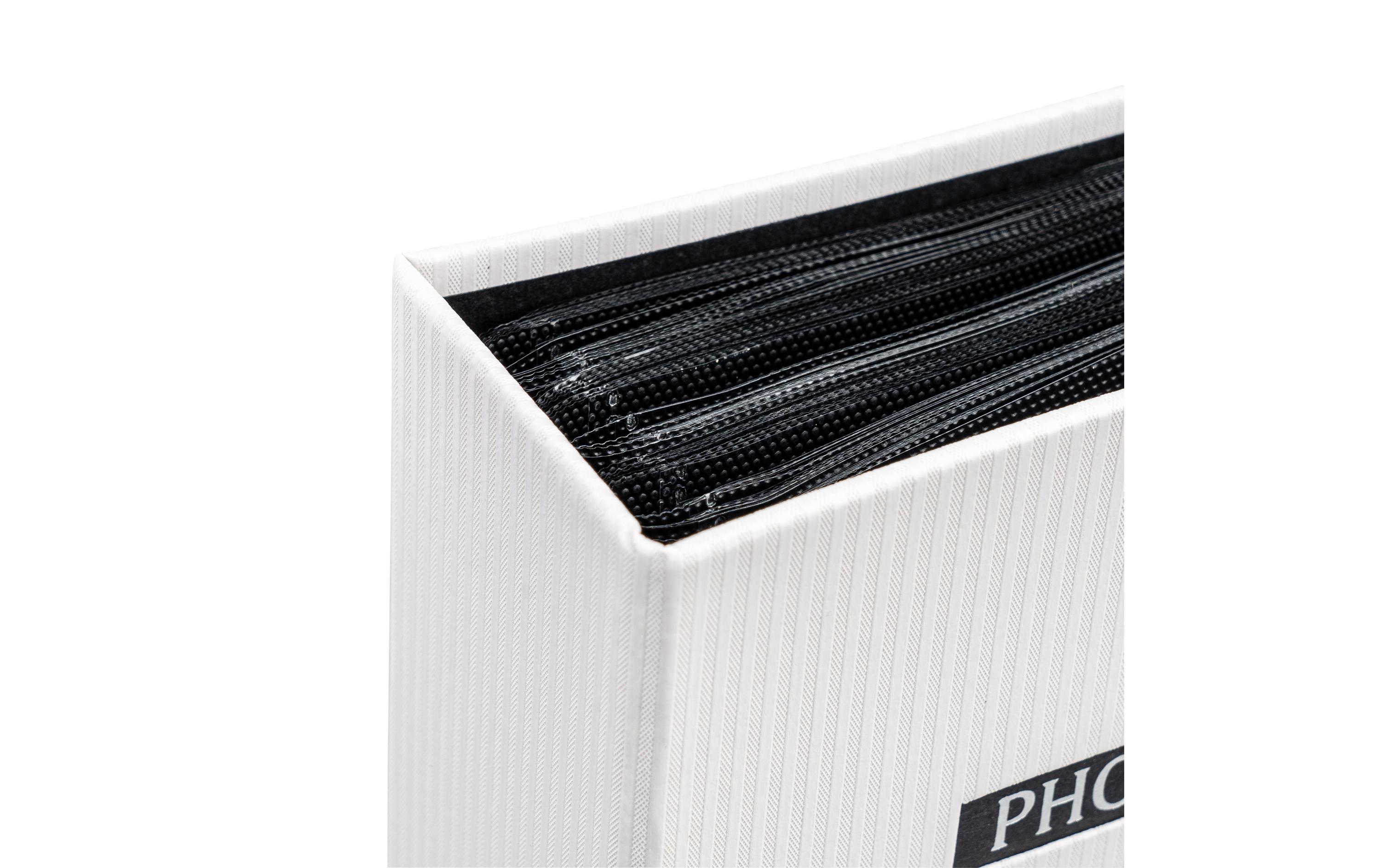 Fotoalbum Elegance, Mini-Max 100 10 x 15 cm, WeissFotobuch für schöne Fotos und unvergessliche Erinnerungen