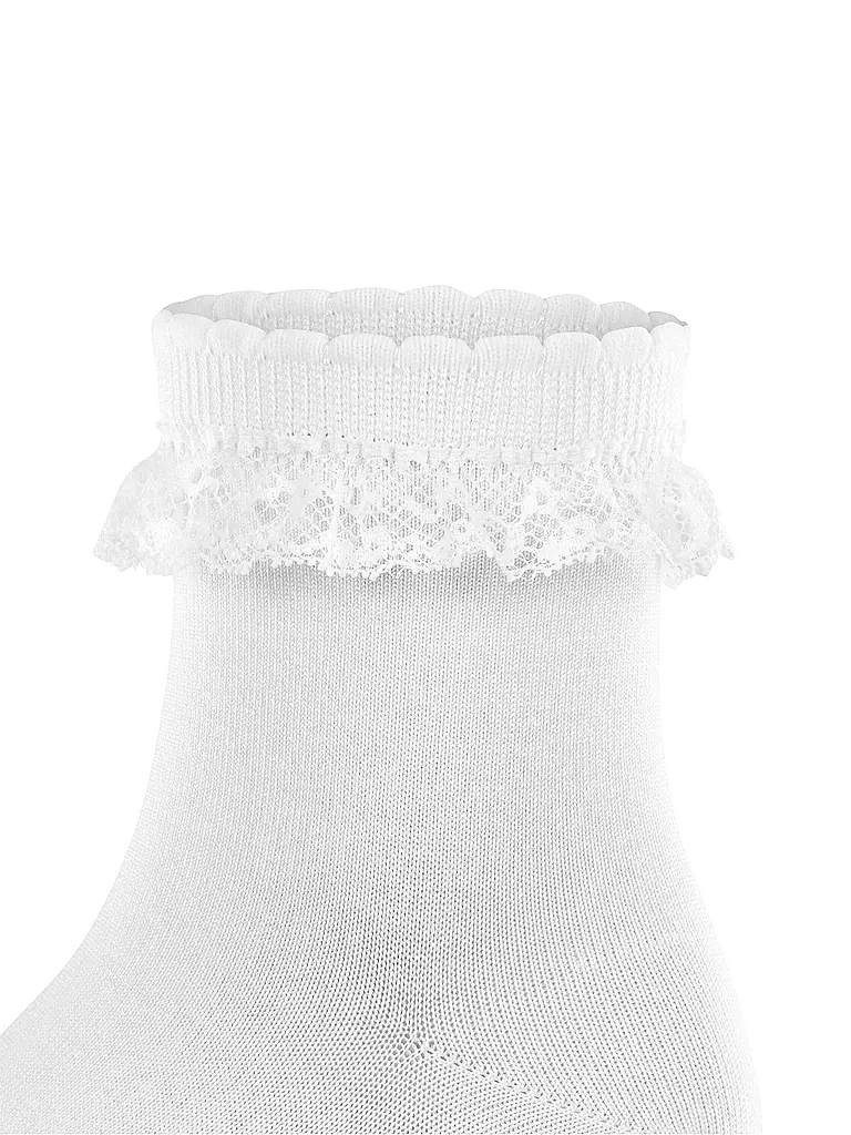 FALKE Kinder Socken white weiss