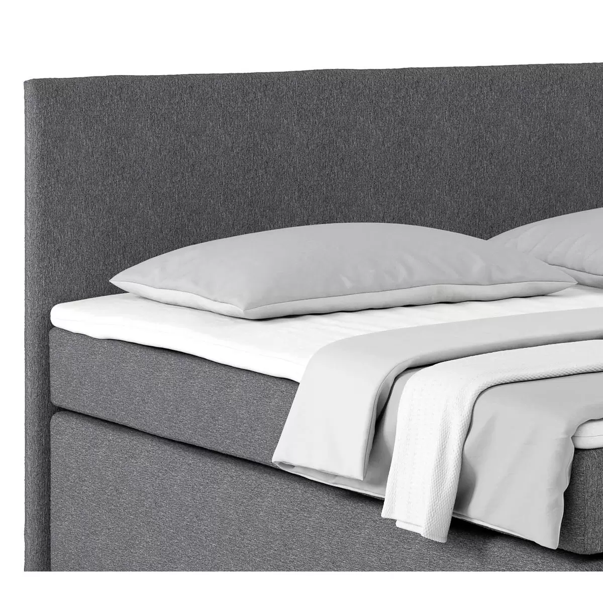 Boxspringbett Nero 180 x 200 Grau
