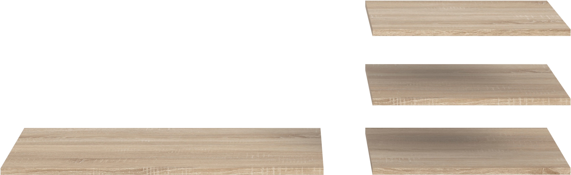 Home affaire Einlegeboden »BENDINGO, 4er Set Einlegeböden, Breite: 78cm & 47cm« 4er Set passend für Artikel 43969449,  1 Boden in 78 cm Breite & 3 Böden in 47 cm Breite